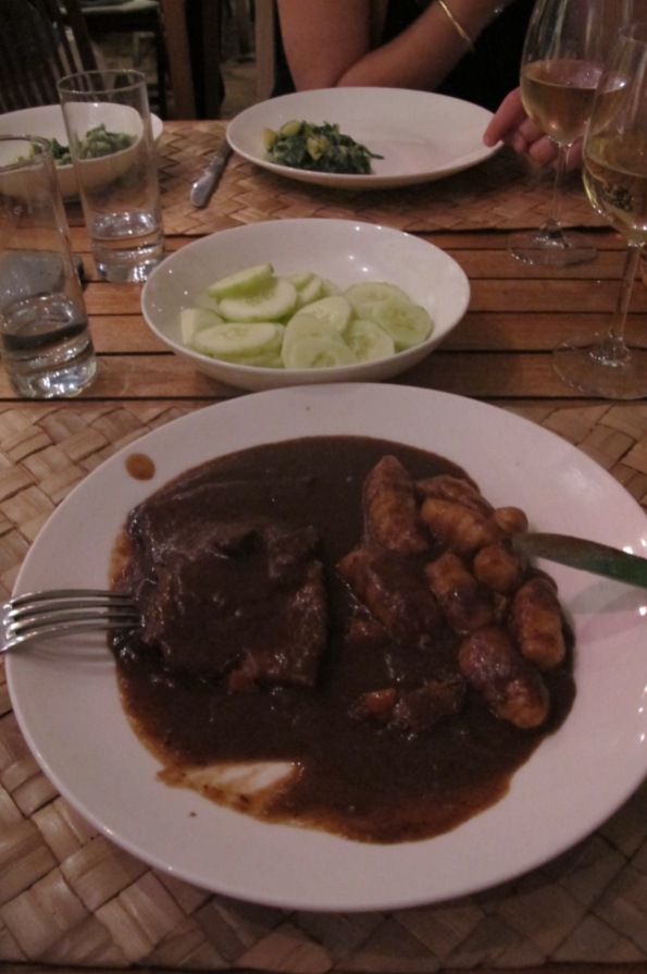 My traditional Croatian steak and gnocchi